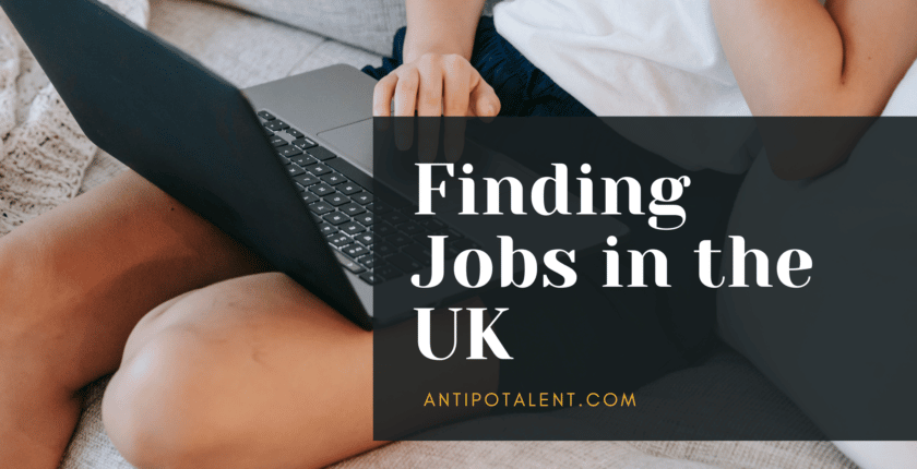 Finding jobs in the UK